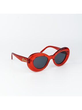Loewe Women Sunglasses Red Blue Butterfly LW40112I CURVY 66V NEW AUTHENTIC